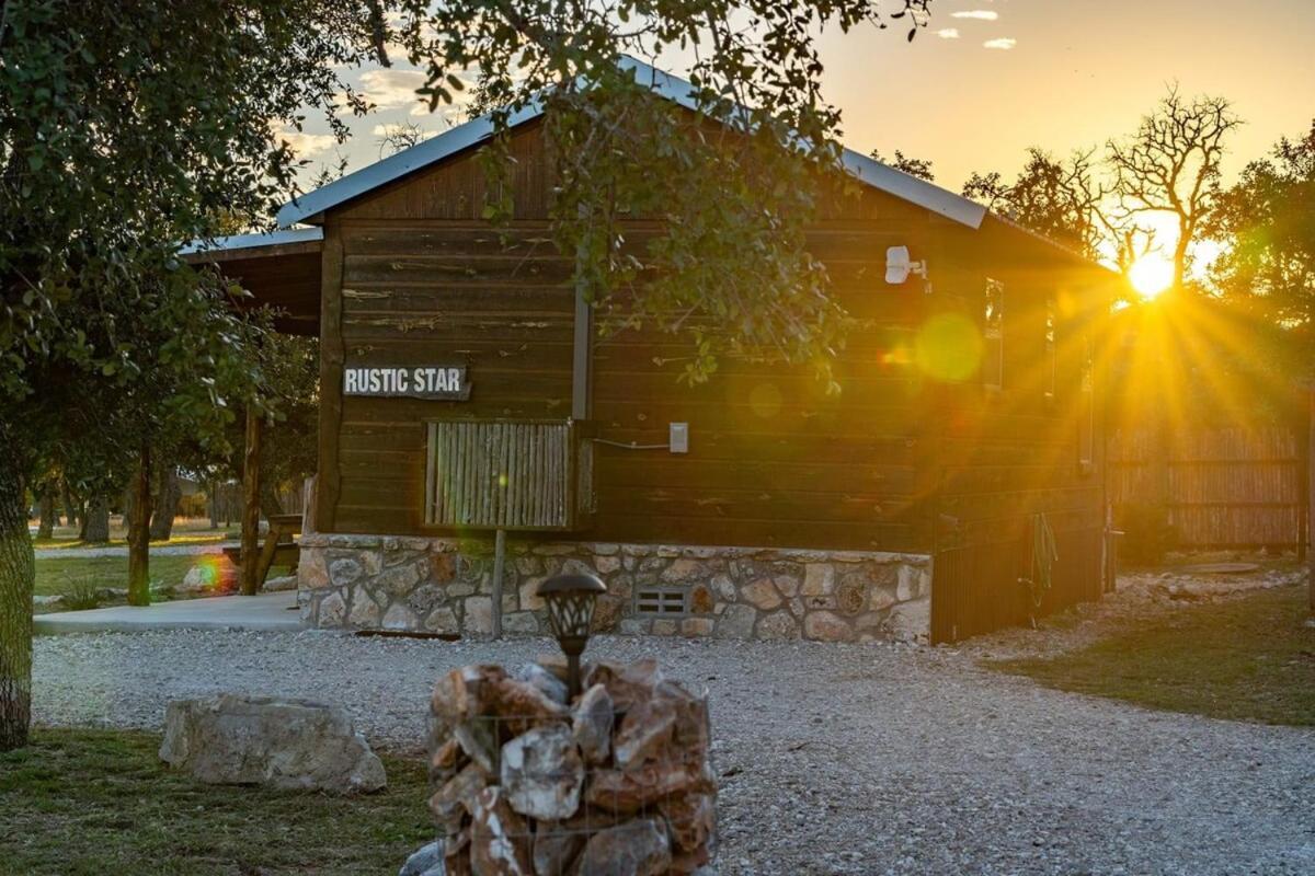 Rockin' R - Rustic Star Cabin Fredericksburg Exterior foto
