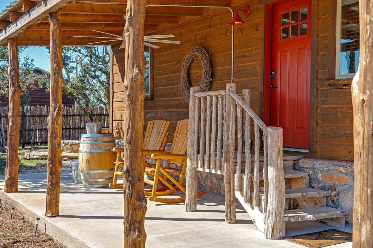 Rockin' R - Rustic Star Cabin Fredericksburg Exterior foto