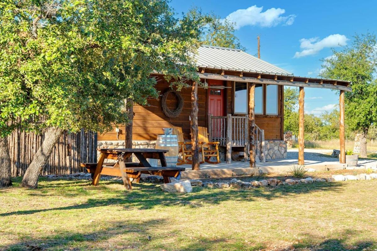 Rockin' R - Rustic Star Cabin Fredericksburg Exterior foto